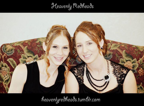 Porn Pics Two gorgeous Heavenly Redheads fans!