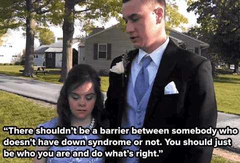 katblaque:  country-darlinn:  pre-med-timelord:  –dopamine:  micdotcom:  8 years ago, Ben promised to take Mary to prom. Last week it came true.Ben and Mary’s friendship began in elementary school and was first noticed by their fourth grade teacher,