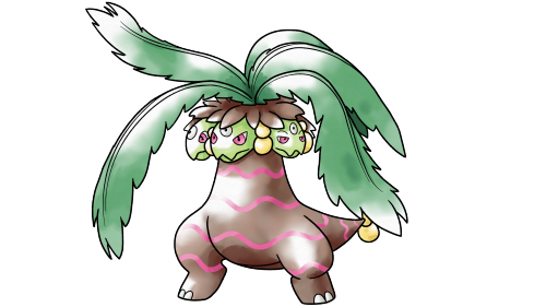 #102 Exeggcute / #103 ExeggutorThe focus here was to make them look more obviously Psychic-type, wit