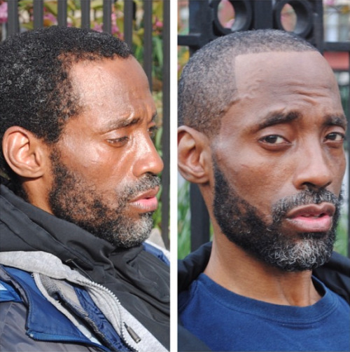 auradacity-of:  iwishiwereabeautifullittlefool:  rashon7:  micdotcom:  Most people give the homeless change or leftovers, Mark Bustos is cutting their hair  For the past few months, New York City hairstylist Mark Bustos — who normally spends his days