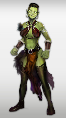 orcgirls:  Orc by keidipaint