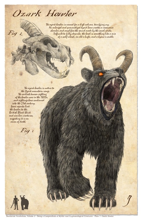 Bestairum Vocabulum, or, a Cryptozoological CompendiumPlate 7: Ozark Howler► Store ► buy me a coffee