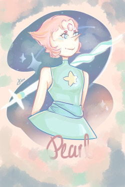 xionruby:  “Do it for her”My baby Pearl is a beautiful and brave warrior so I kinda wanted to draw her acording to this?  Currently obssesed with Steven Universe (Oops) so i’ll be doing some fanarts of it! (So sorry)  