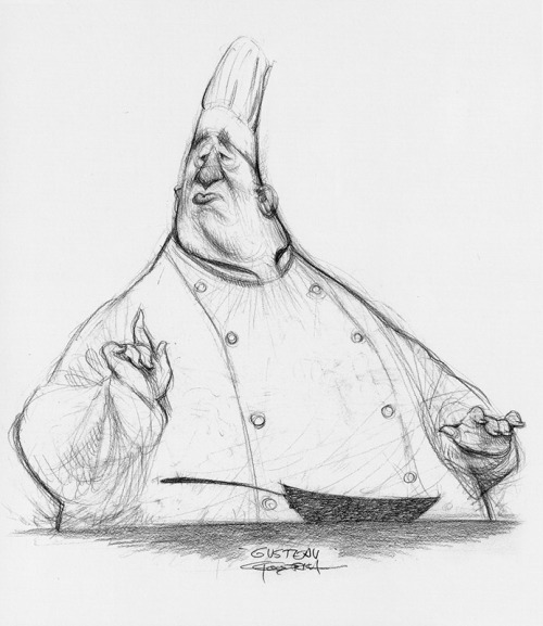 animationandsoforth:Ratatouille character designs by Carter Goodrich