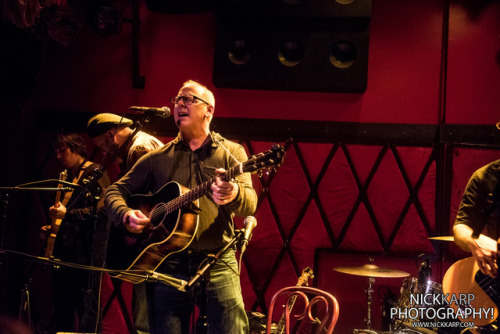 Greg Graffin at Rockwood Music Hall Stage 2 in NYC on 2/27/17.www.nickkarp.com