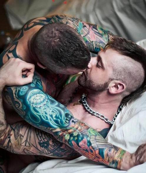 Inked lovers.