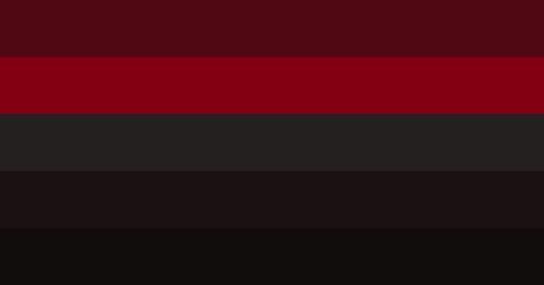 malfunctionrecolours:vampire themed flags for anonlesbian | gaybi | transgenderfluid | nbpan | ace