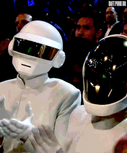 daftpunkhq:  Daft Punk at 56th-Grammy-Awards, 2014