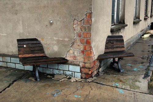 triebtaeter:“Eckbank”German Streetart