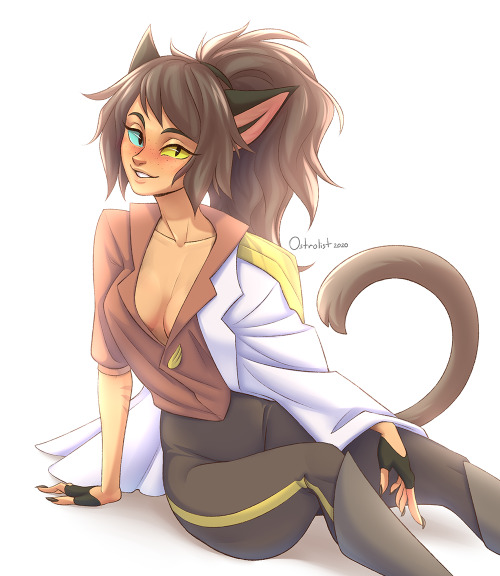 Picture of Catra I made recently. I like this her clothes the best, so this is why everything as it 