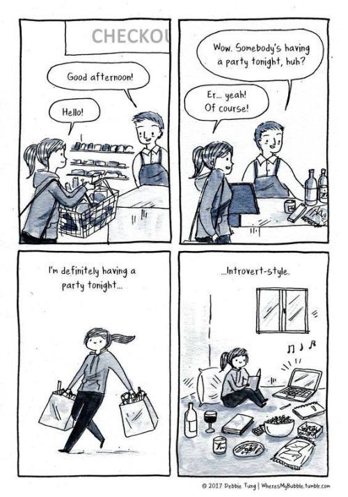 introvertunites: If you’re an introvert, follow us @introvertunites​  💜