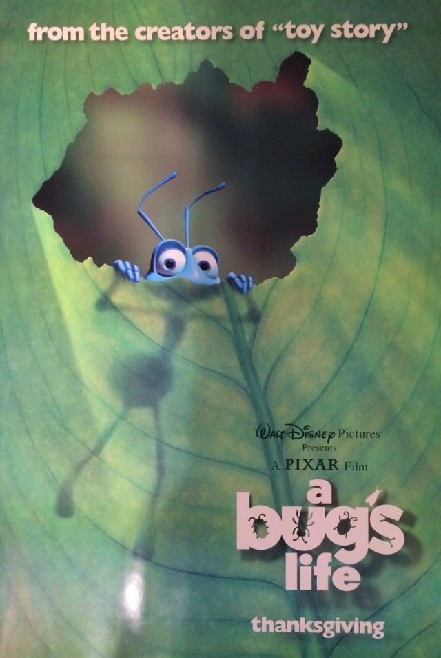 #A Bugs Life #Pixar#John Lasseter#Andrew Stanton#Joe Ranft#Don McEnery#Bob Shaw#90s