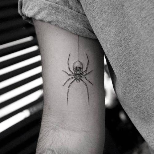 cutelittletattoos:  By Sanghyuk Ko · MR.K, done at Bang Bang Tattoo, Manhattan. http://ttoo.co/p/30896