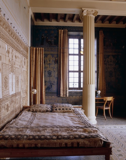 arjuna-vallabha:The Villa Kerylos at Nice, France, Hellenic inspired:,)