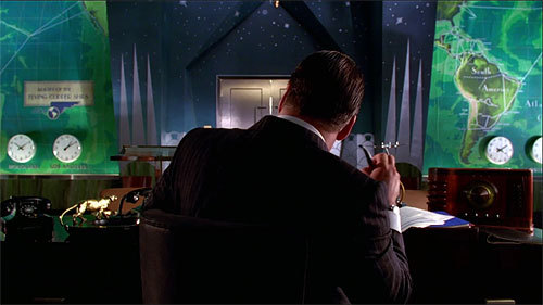 thefilmfatale: In The Aviator, director Martin Scorsese designed each year in the