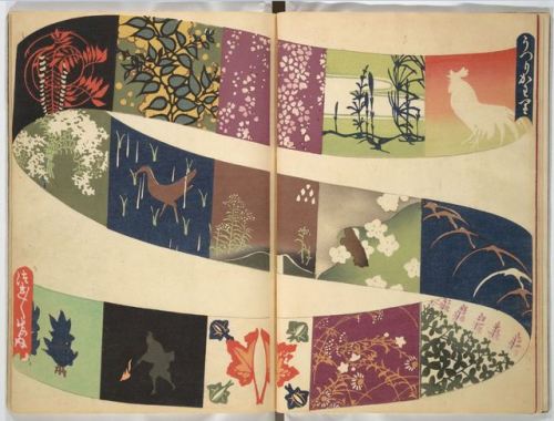 fujiwara57: e-hon 絵本  2 -  livre illustré - “Ōyō Sketchbook (Ōyō manga)“, 1903 - encre et couleur su