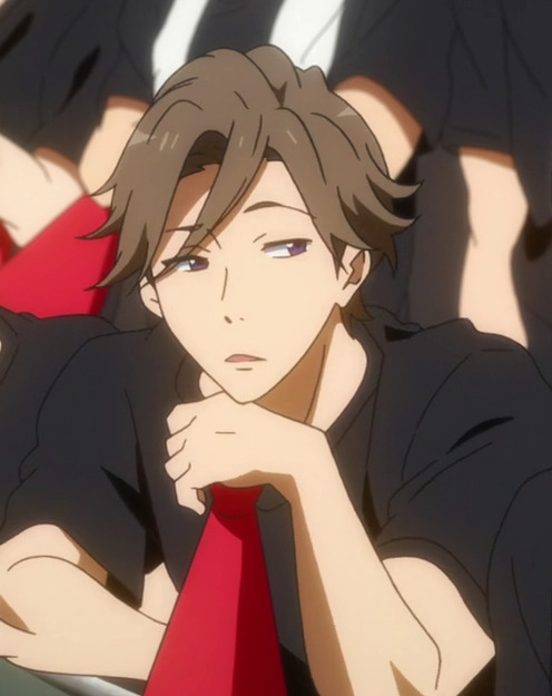 fan-girl-fun:  This is Kazuteru Minami (ANN). He appeared in episode 1, 4 and 6