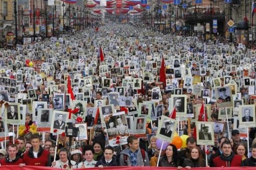 natasomewhere: “Immortal regiment”. The all-russian annual action of memory, the memory of those who