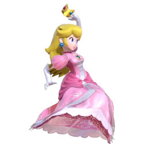 Since I made a bunch of smash pngs for Daisy, I figured I’d do a set for Princess Peach! Feel free t