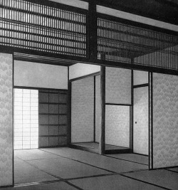 wmud:first room, ko-shoin apartments, imperial katsura palace, kyoto, japan, 1600s