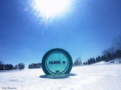 Of course it’s a great day for disc golf!