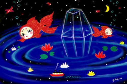 I cannot return to a goldfish bowl! This space spreading out endlessly, Where can you swim to? I&rsq