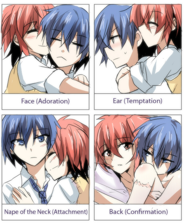 nithet:  兎角と晴 キス２２ By Artist: カゴ‐たん   &lt;3