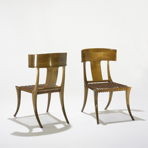 T.H. Robsjohn-Gibbings  Klismos (chairs), pair, with Saridis of AthensUnited Kingdom / Greece,  de