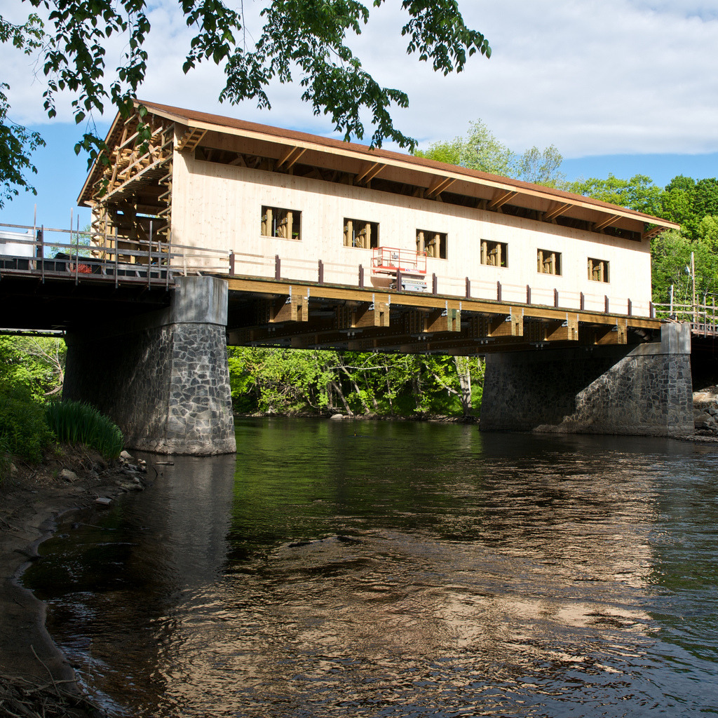 asweetheartbeing40:  archatlas:  Covered Bridges James Walsh  This makes me think