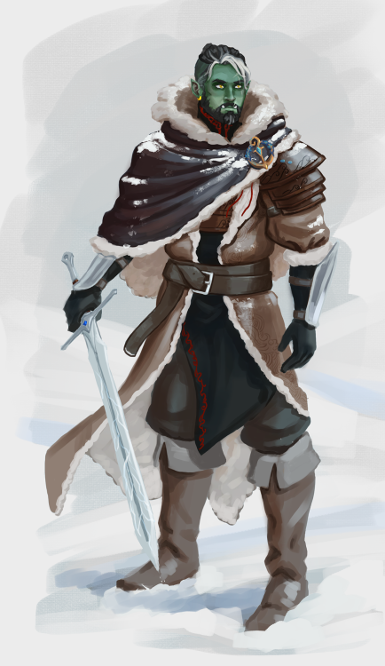 orphanmaker:“wildmother be……..up in here.”first in my winter nein series is fjord! i knew he needed 