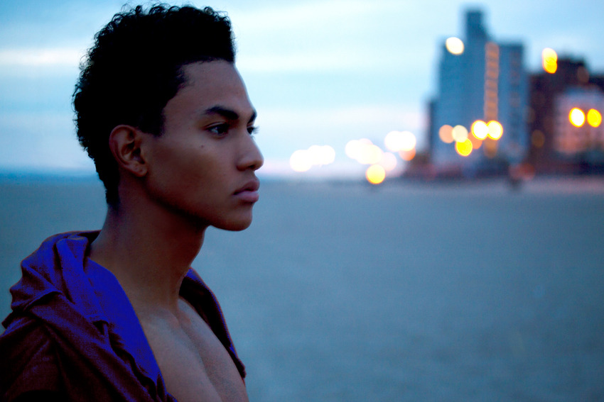 josephbleu:  Neon at Dusk Starring Duane J. Moreno With Special Guest stylist Horacio