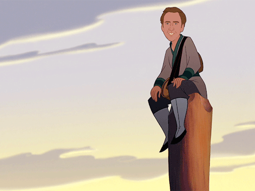 delightfully-unstable:  buzzfeed:  Nic Cage stars as your favorite Disney Princess.   stop that.