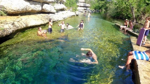 ninepulse:  Jacob’s WellJacob’s Well is one of the most significant natural geologic treasures in the Texas Hill Country. It is one of the longest underwater caves in Texas and an artesian spring. Jacob’s Well surges up thousands of gallons of water