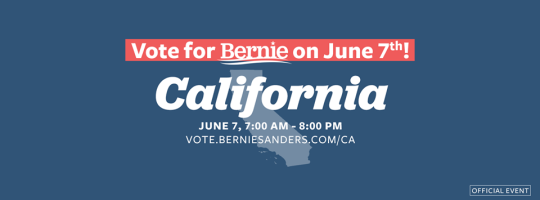 CALIFORNIA, YOU ARE SO IMPORTANT! You vote June 7th!