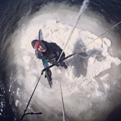 liquidforcekites:  Polar bear! @julienfillion #canada #kitefish #liquidforcekites #patagonia