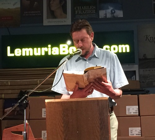 Jeffrey Lent reads from his book ‘A Slant of Light’ at Lemuria Books in Jackson, Miss., June 2, 2015. Photo: Jim Ewing
‘Slant of Light’ illuminates victims of civil warsA REVIEW OF
Slant of Light
Jeffrey Lent
Bloomsbury
$27.00 355 pages
By Jim...