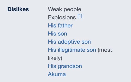 themysteriousmurasamecastle:i’m reading the wiki pages for different tekken characters and hei