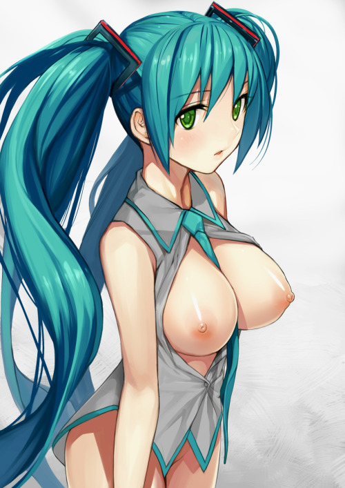 rule34andstuff:  Fictional characters that I would “wreck”(provided they were non-fictional): Hatsune Miku (Vocaloid).  Set II.