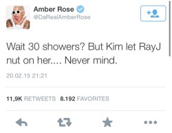 queerkiddo:  susiethemoderator:  labias:  Go off Amber!!  Amber Rose, sweetie, we need you to spill that tea on Kanye.  FUCKING SLAM HIM