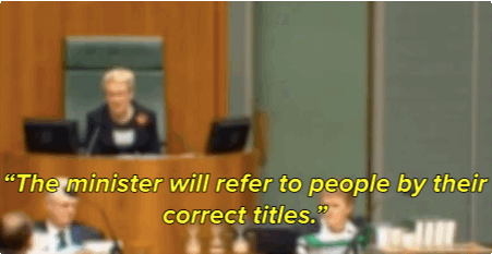futureben:  Just another day in Australian politics