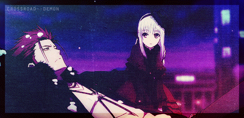 kidsfromhomura:  crossroad—demon:   Mikoto: Aren’t you cold?Anna: It’s warm