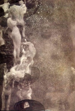 sakrogoat:  Gustav Klimt - Philosophy (Final