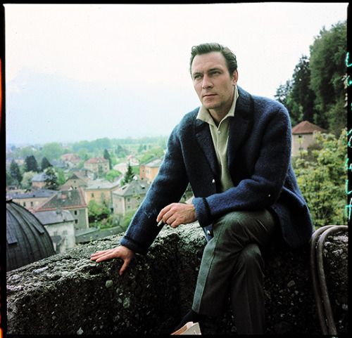 wexler:Christopher Plummer on the set of The Sound of Music (1965).