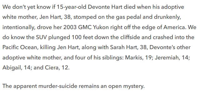 niggazinmoscow:  You can tell a white owns BETThe whole story https://melmagazine.com/en-us/story/the-sad-strange-life-and-death-of-devonte-hart-the-crying-black-boy-who-famously-hugged-a-cop-2