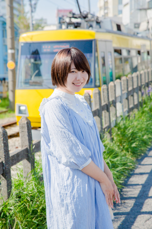  title:こなみん♥世田谷線＜下高井戸駅編＞(Konamin loves Setagaya-line<Shimo-takaido station edition>)model:佐野小波