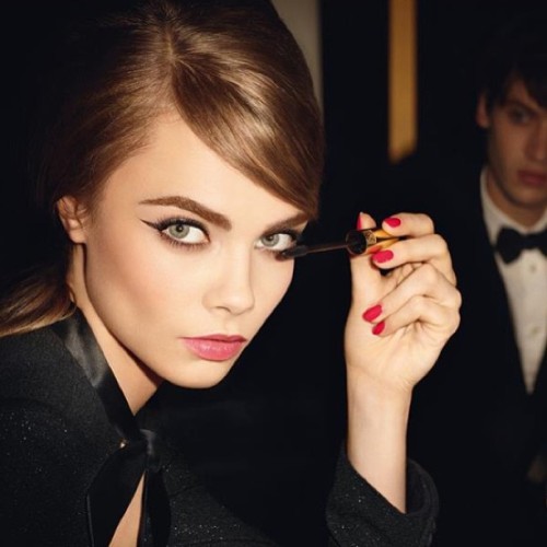 iamcaradelevingne:  My new YSL babydoll mascara campaign