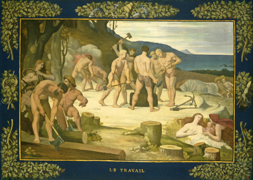 Le Travail = WorkPierre Puvis de Chavannes (French; 1824–1898)ca. 1863 Oil on canvasNational Gallery