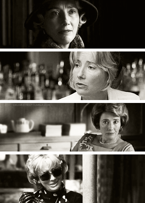 damethompson:  “ Film has so much to do with perfection, and how differently you can feel about someone at the beginning of the film, and at the end of the film. ” Emma Thompson (x) 