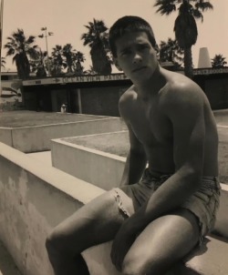 frankiethebaron:Sexy sweet David, long ago