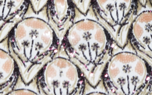 Patterns from the Christian Dior Couture show. 